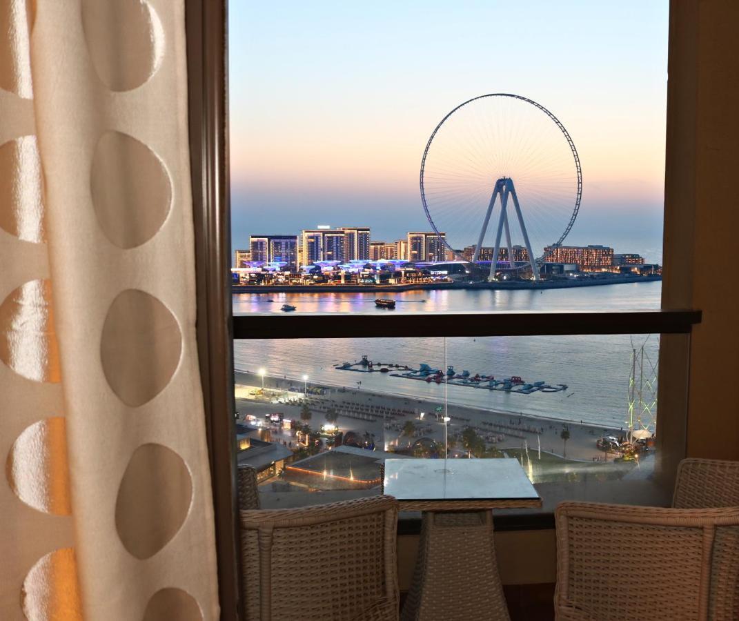 Full Seaview⎮High Floor⎮3 Minutes To The Beach 迪拜 外观 照片