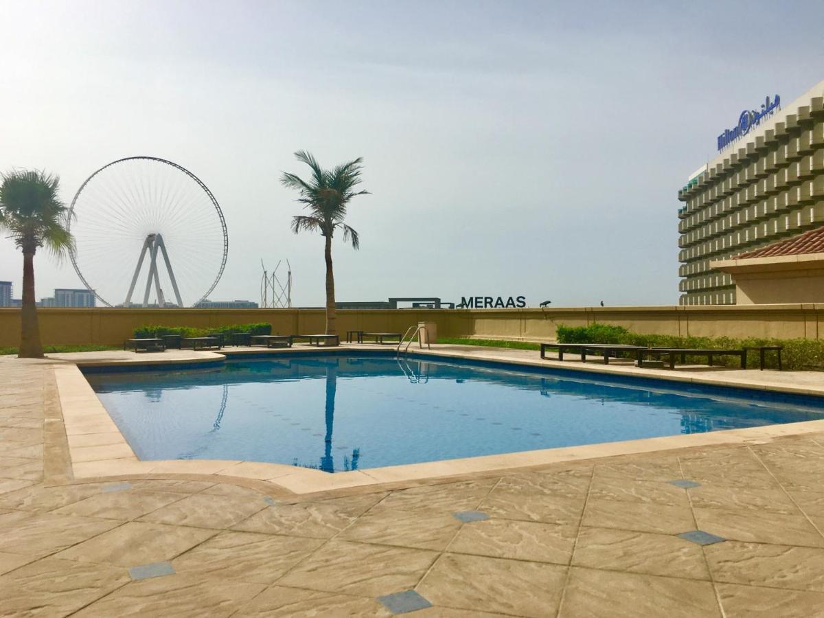 Full Seaview⎮High Floor⎮3 Minutes To The Beach 迪拜 外观 照片